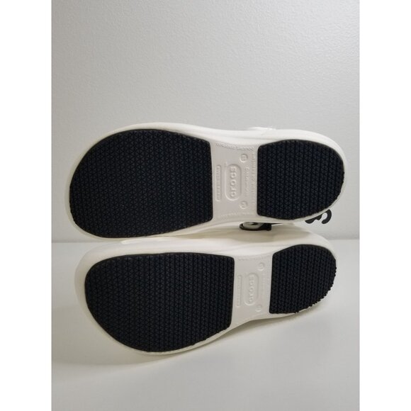 CROCS Bistro Slip Resistant Work Clog in White - Size‎ Men\'s 13 main image 6
